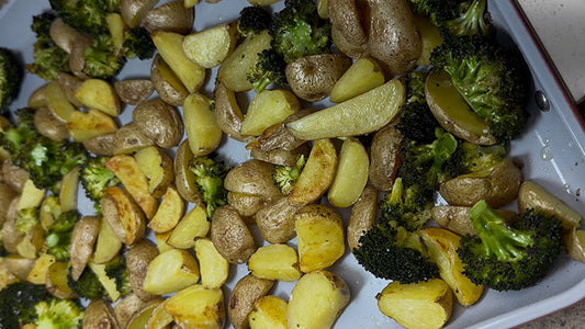 Use Leftover Bacon Grease to Elevate Roasted Potatoes & Broccoli