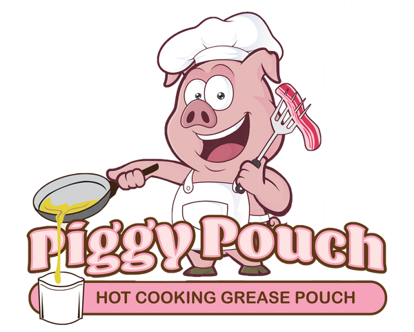 Piggy Pouch  Bacon Grease Container Pack of 6 – Touch Up Cup